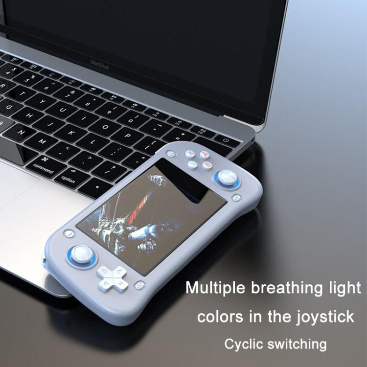 XF43 Retro Handheld Game Console Open Source 4.3 Inch Large Screen Gaming Video Players Console 128G(White) by bashfashion