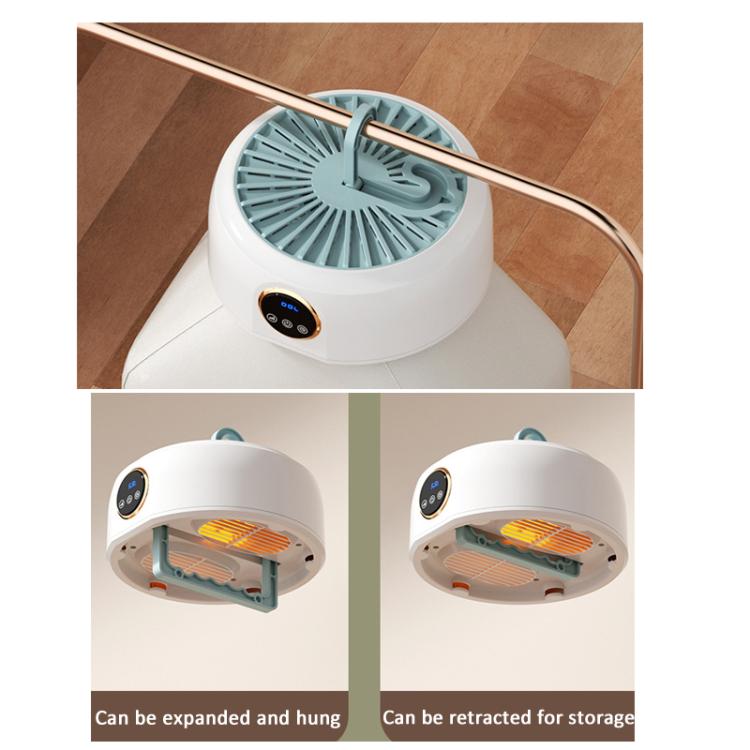 600W Smart Touch Control Foldable Clothes Dryer Portable Laundry Dry Machine with LED Display, Adjustable Temperature & Timer EU Plug by bashfashion